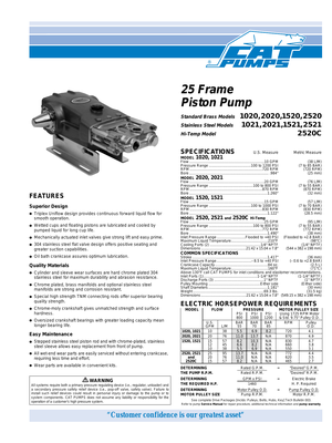 Cat Pumps Parts - 6FUY2K preview