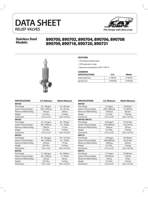 Cat Pumps Pump - 2788EL preview